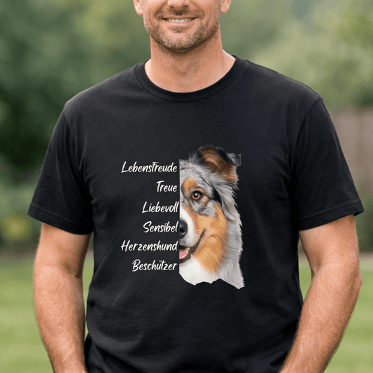 Australian Shepherd - T-Shirt für Herren