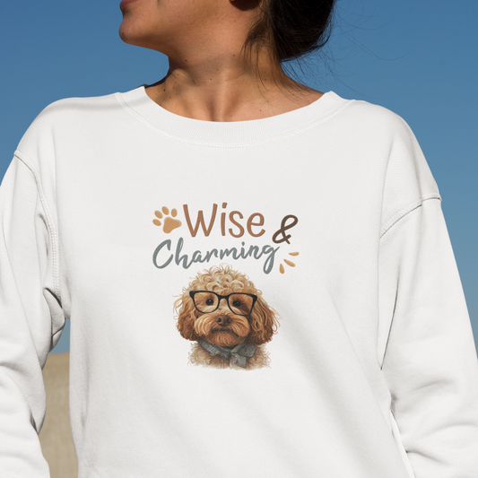 Weise und Charmant - Bio-Sweatshirt für Damen