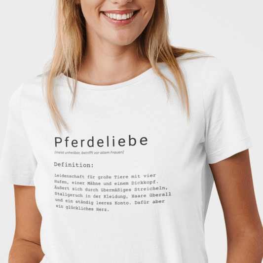 Pferdeliebe - T-Shirt für Damen