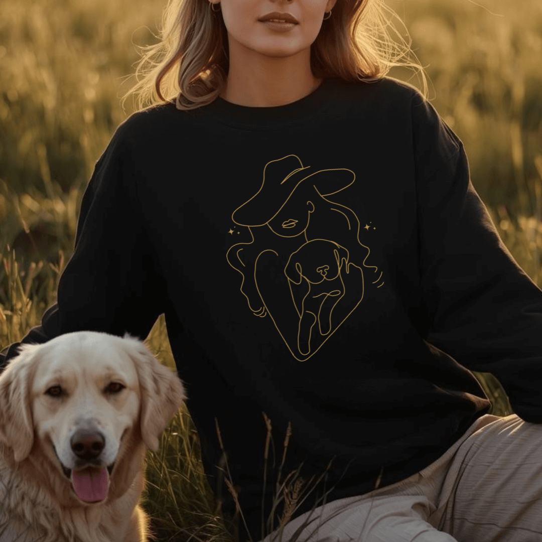 Umarmung - Bio Sweatshirt für Damen