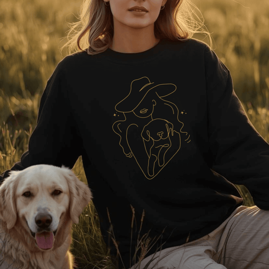 Umarmung - Bio Sweatshirt für Damen