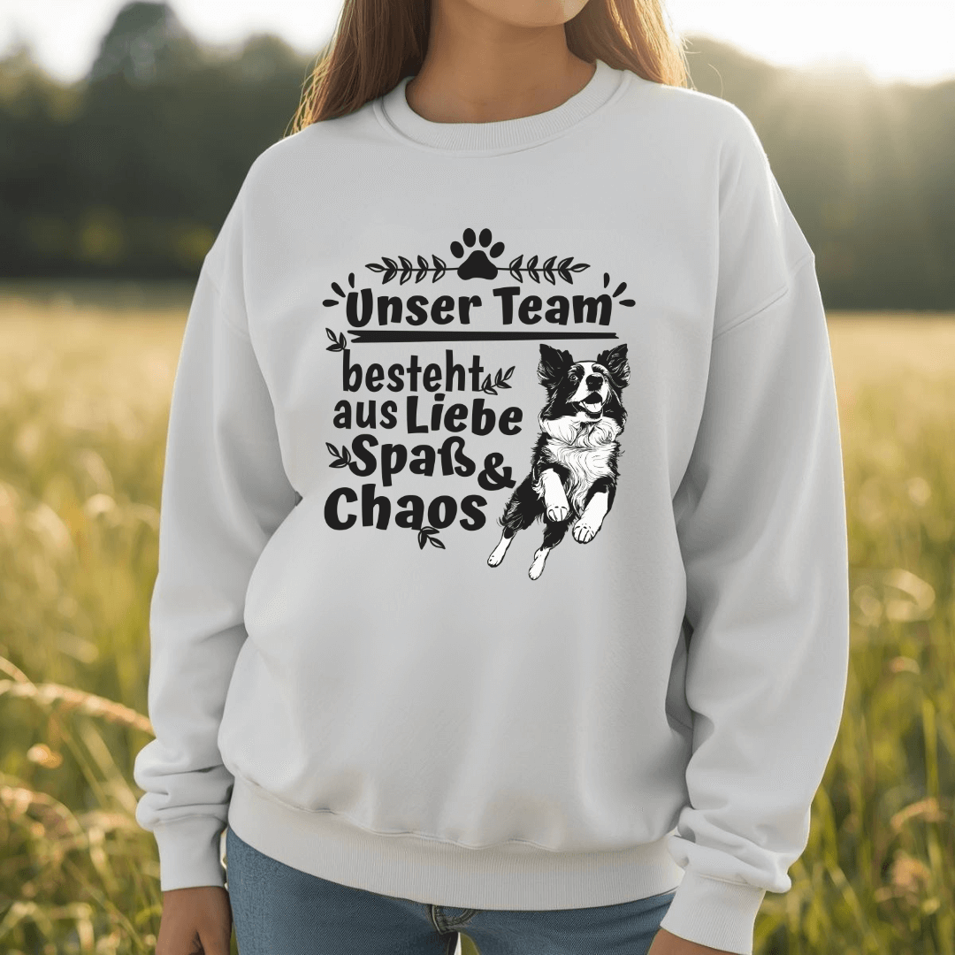 Unser Team - Bio-Sweatshirt für Damen