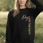 Fellnasenliebe – Bio-Sweatshirt für Damen