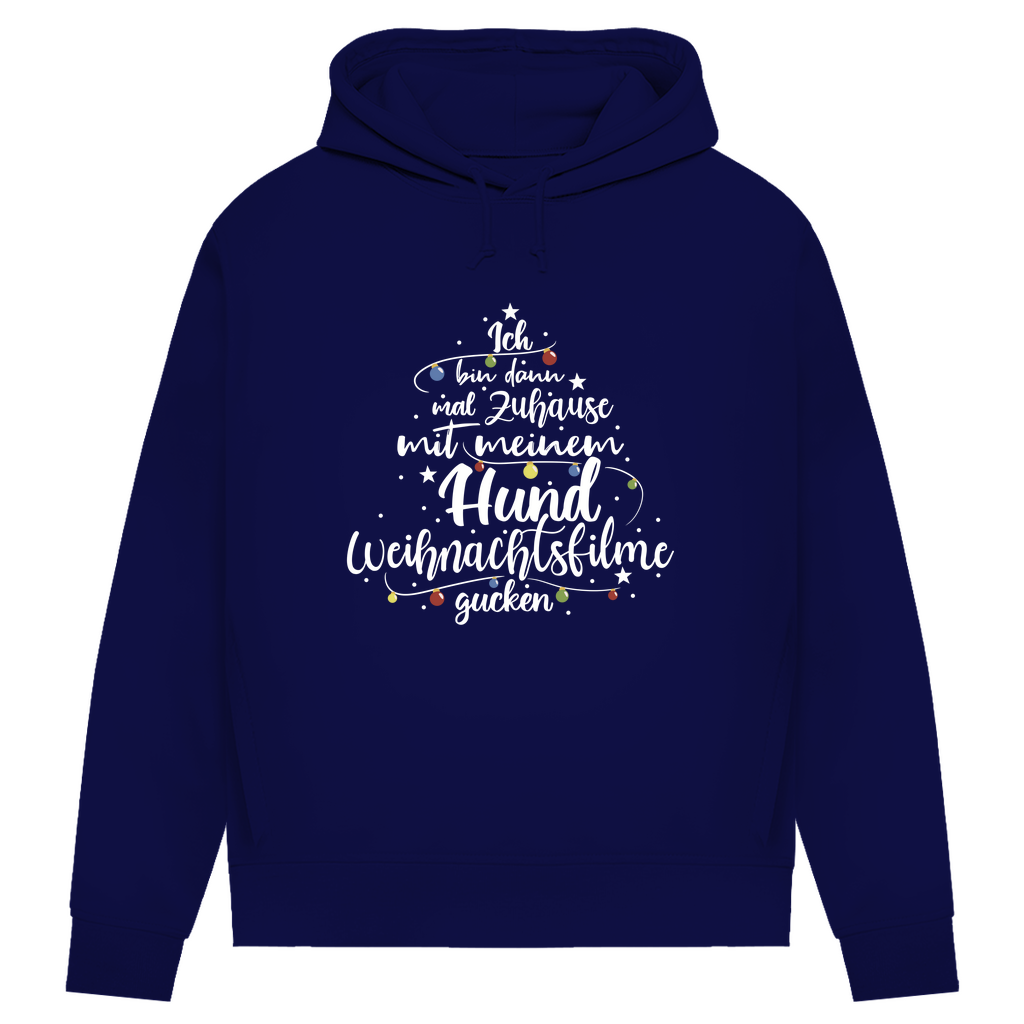 Weihnachtsfilme - Bio-Hoodie für Damen