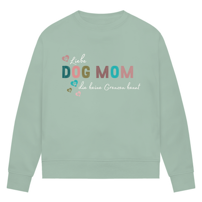 Liebe ohne Grenzen - Bio-Sweatshirt für Damen