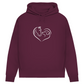 Herzensfreunde - Bio-Hoodie für Damen