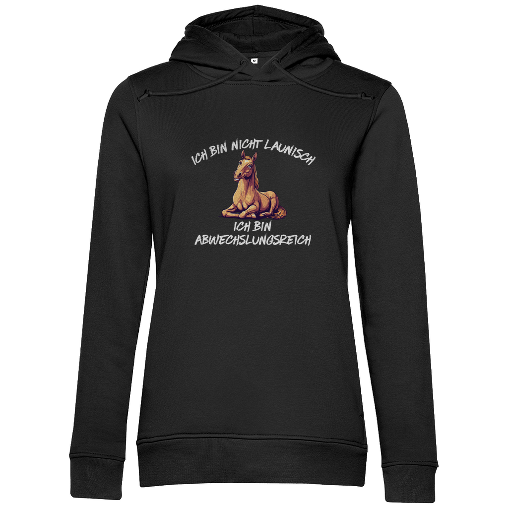 Abwechslungsreich - Bio-Hoodie für Damen