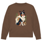 Dogs & Pines - Bio-Sweatshirt für Herren