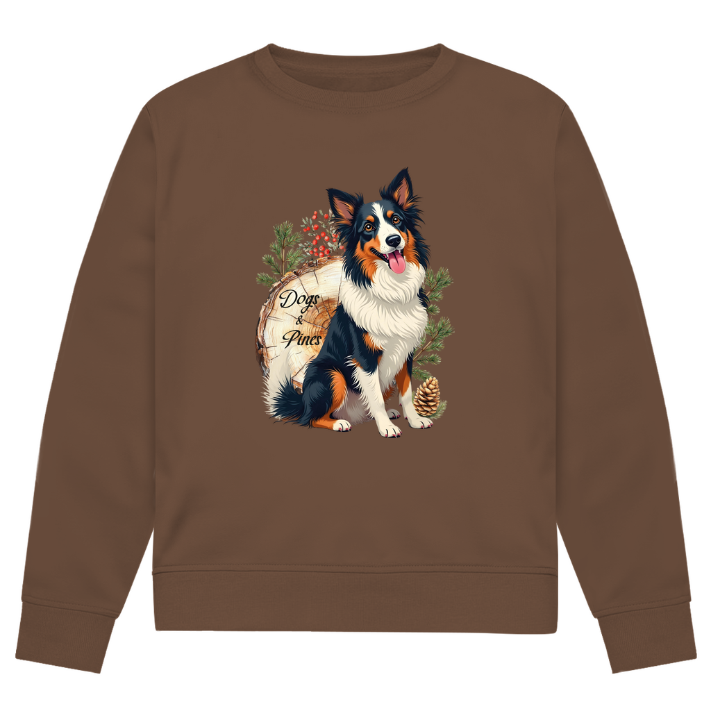 Dogs & Pines - Bio-Sweatshirt für Herren