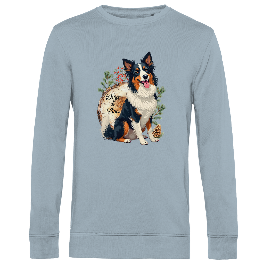 Dogs & Pines - Bio-Sweatshirt für Herren-Weihnachten