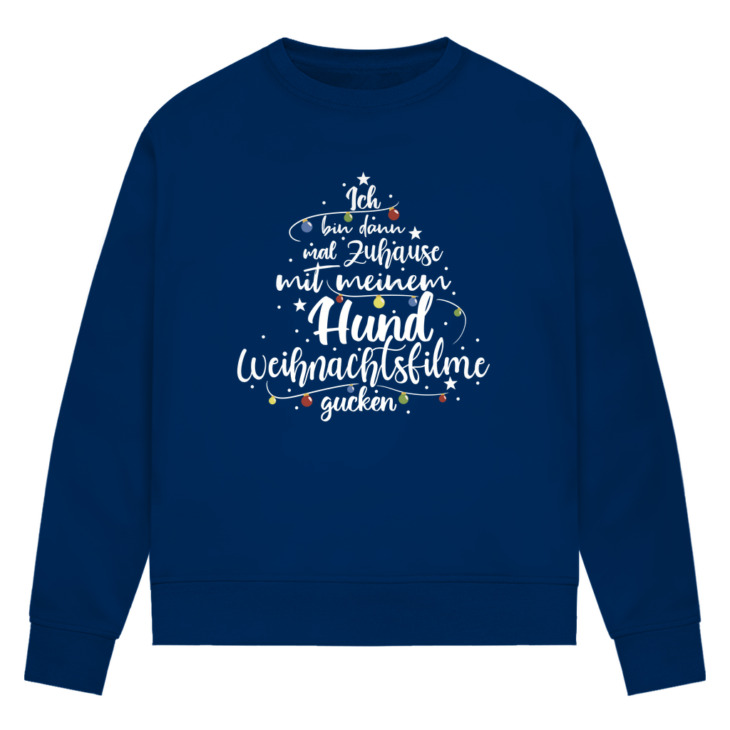 Weihnachtsfilme - Bio-Sweatshirt für Damen