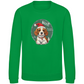 Wuff und Weihnachten - Sweatshirt für Kinder