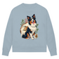 Dogs & Pines - Bio-Sweatshirt für Damen
