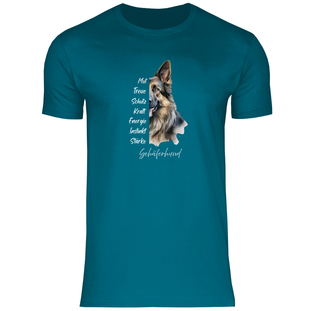 Schäferhund - T-Shirt für Herren