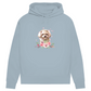 Flower Malteser - Bio-Hoodie für Damen