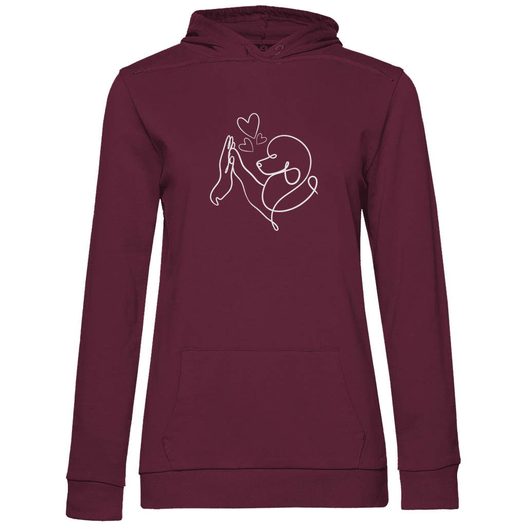 Pudelliebe - Hoodie für Damen