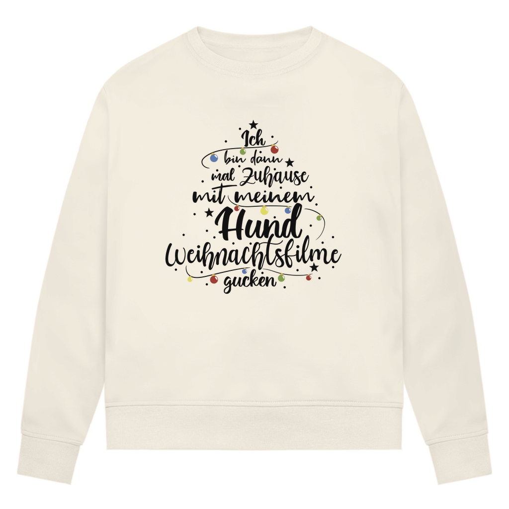 Weihnachtsfilme - Bio-Sweatshirt für Damen