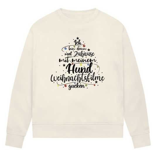 Weihnachtsfilme - Bio-Sweatshirt für Damen