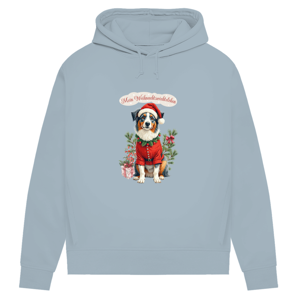 Weihnachtswichteln - Bio-Hoodie für Damen