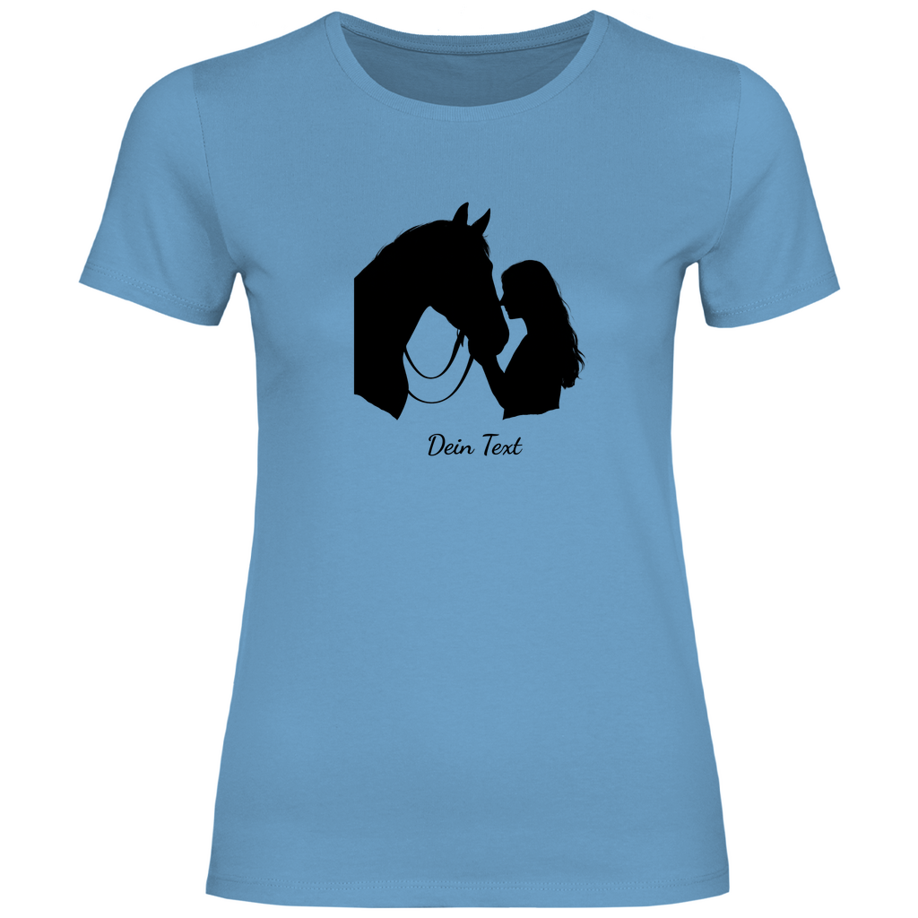 Freundschaft - T-Shirt für Damen- Dein Wunschtext