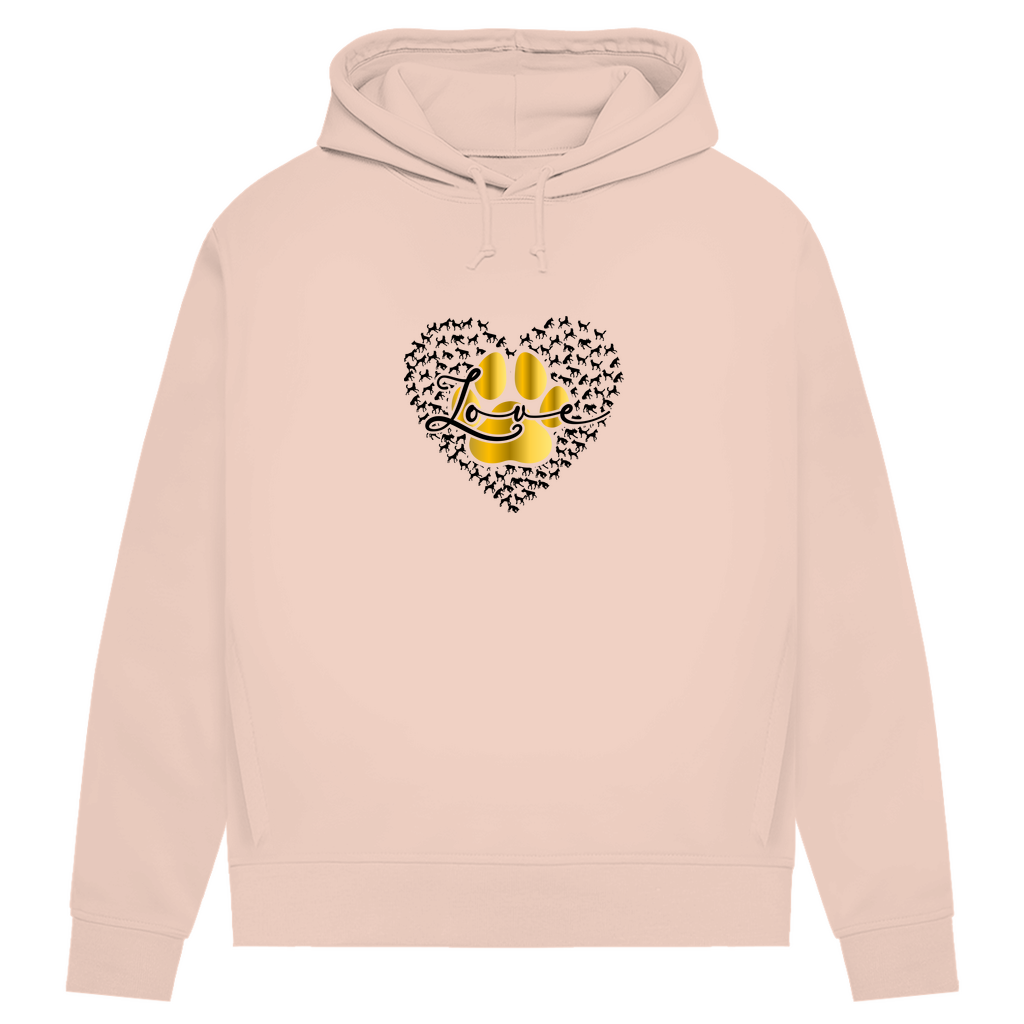 Love Dog - Bio-Hoodie für Damen