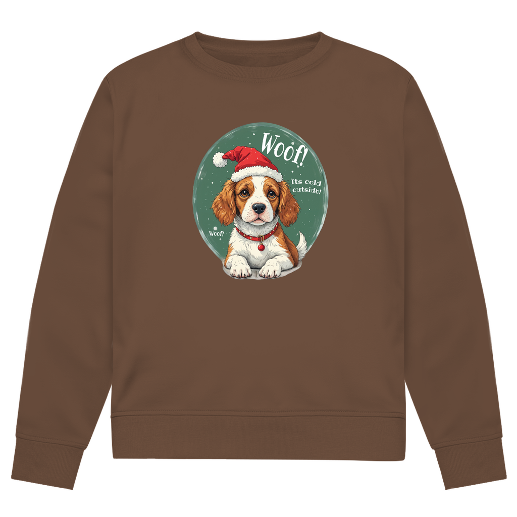 Wuff und Weihnachten - Bio-Sweatshirt für Herren