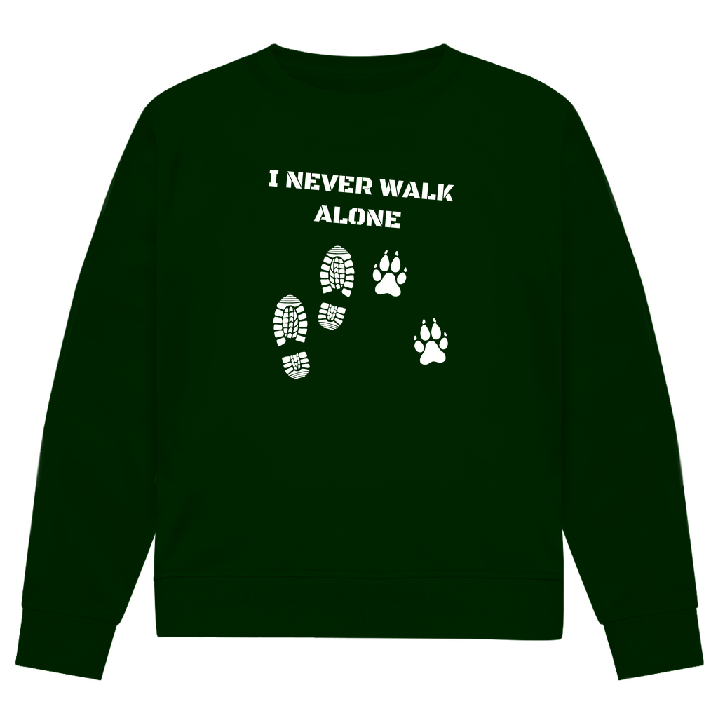 I Never Walk Alone - Bio-Sweatshirt für Herren