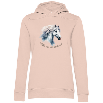 Stille die uns... - Bio-Hoodie für Damen