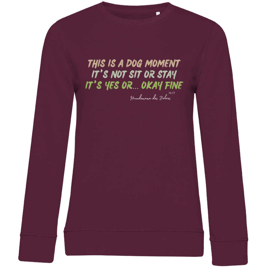Hundemama des Jahres - Bio-Sweatshirt für Damen