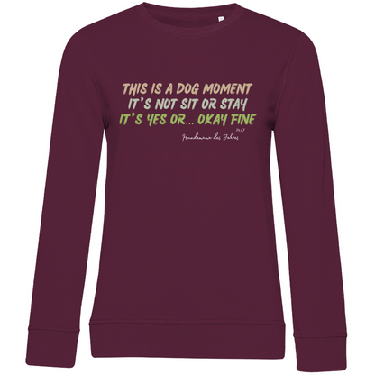 Hundemama des Jahres - Bio-Sweatshirt für Damen