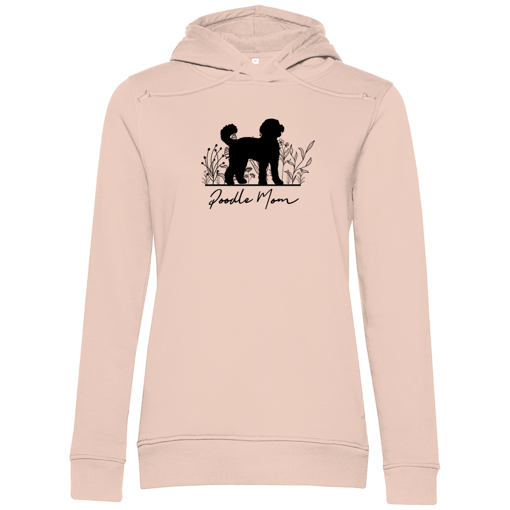 Pudel Mom - Bio-Hoodie für Damen