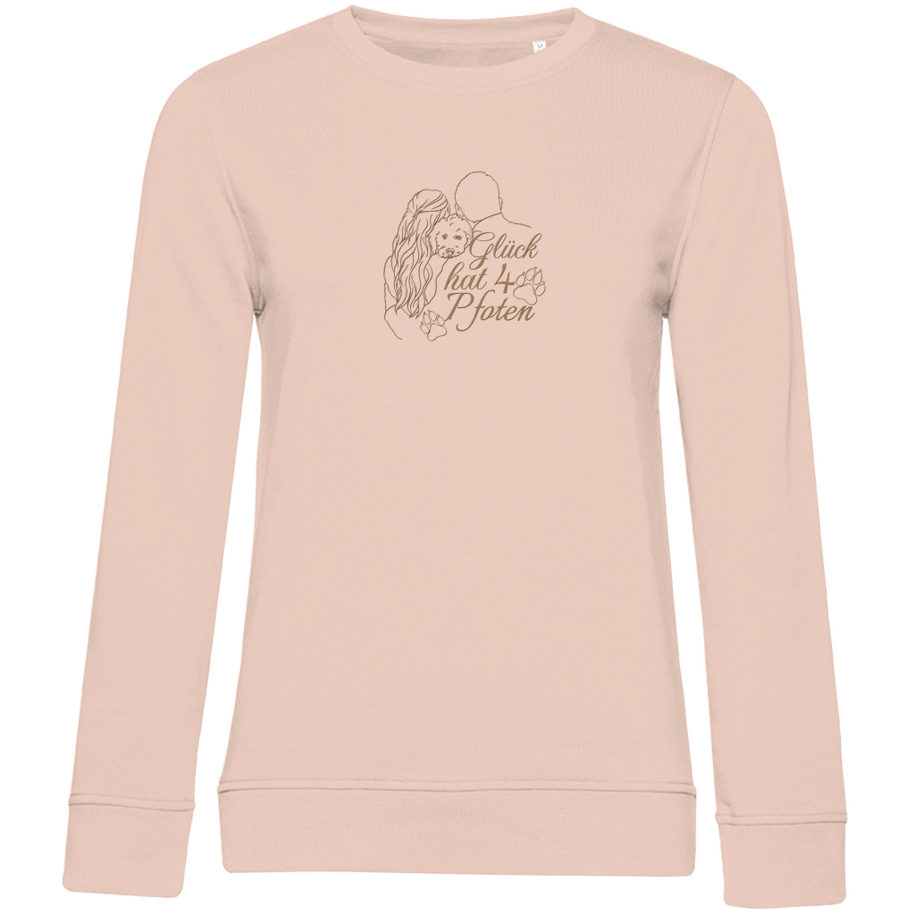 Vier Pfoten - Bio-Sweatshirt für Damen