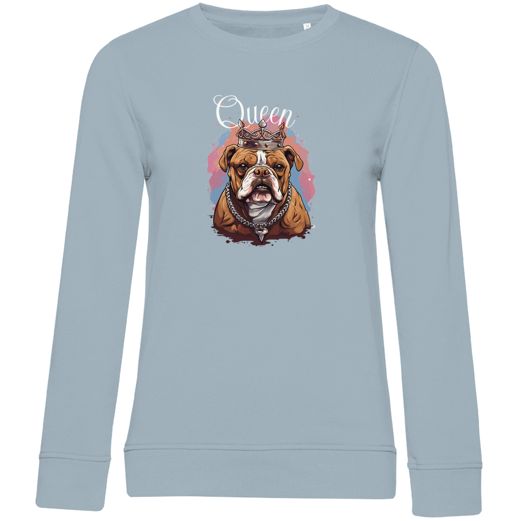 Queen - Bio-Sweatshirt für Damen