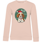 Wuff und Weihnachten - Bio-Sweatshirt für Damen-Weihnachten