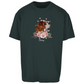 Flower Cavalier King Charles - Oversize T-Shirt Unisex-Dein Wunschtext