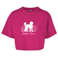 Poodle Mom - Oversize Crop Top für Damen