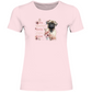 Pastell Mops - T-Shirt für Damen