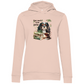 Bücherwurm - Bio-Hoodie für Damen