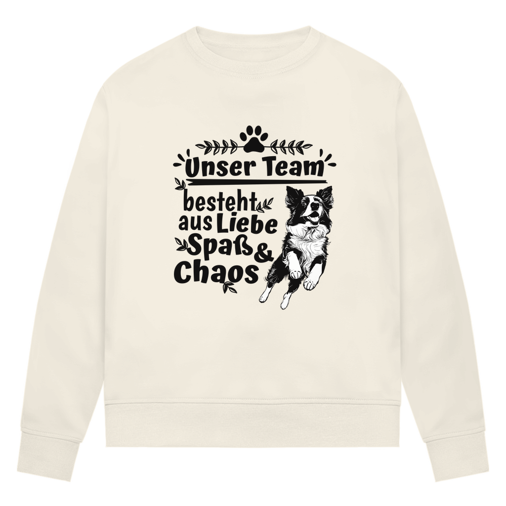 Unser Team - Bio-Sweatshirt für Damen