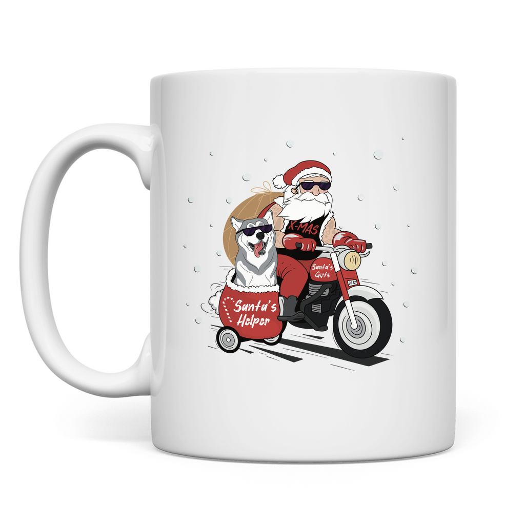 Biker Santa - Tasse