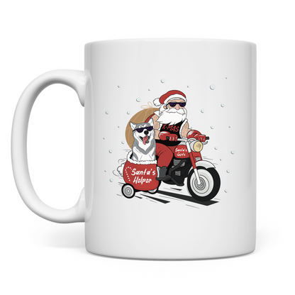 Biker Santa - Tasse