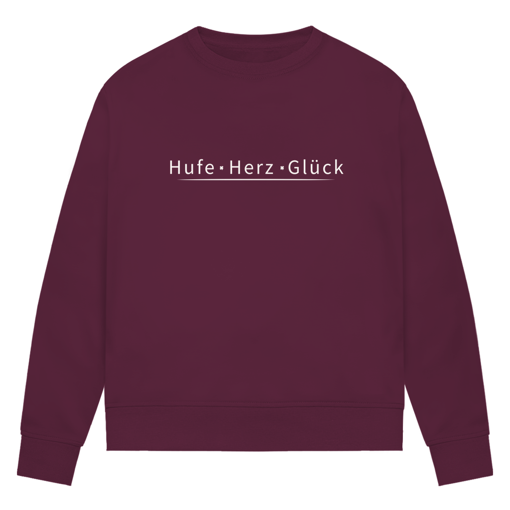 Reiterliebe - Bio-Sweatshirt für Damen