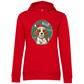 Wuff und Weihnachten - Bio-Hoodie für Damen- Weihnachten