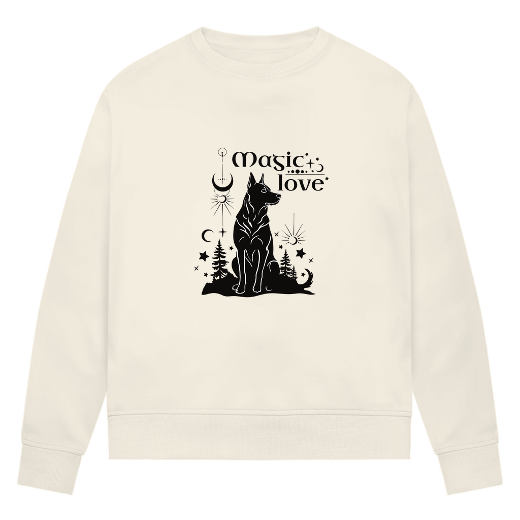 Magic Love -  Bio Sweatshirt für Damen