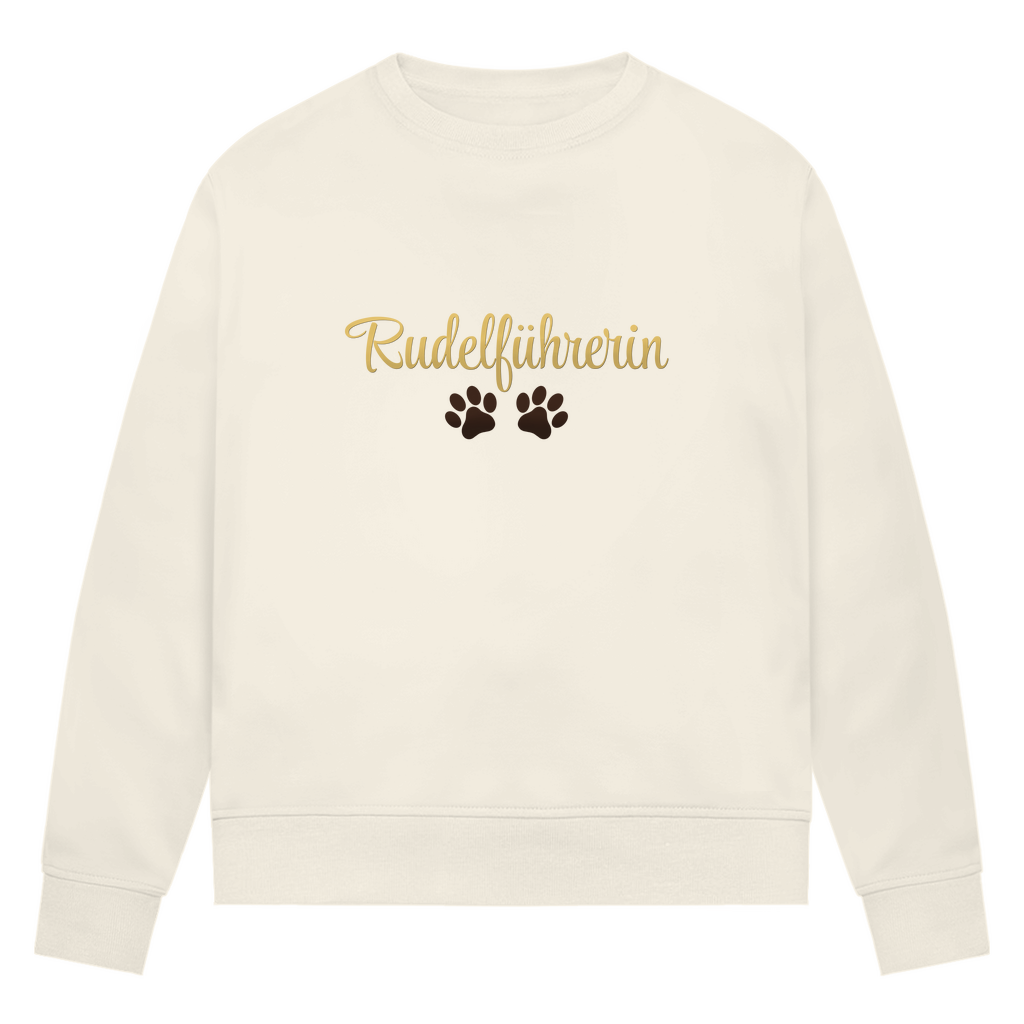 Rudelführerin - Bio-Sweatshirt für Damen