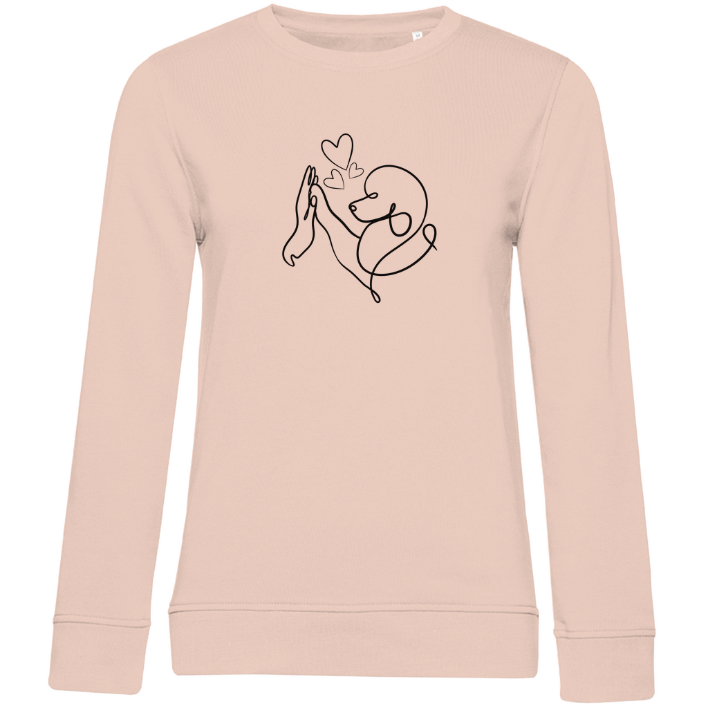 Pudelliebe - Bio-Sweatshirt für Damen