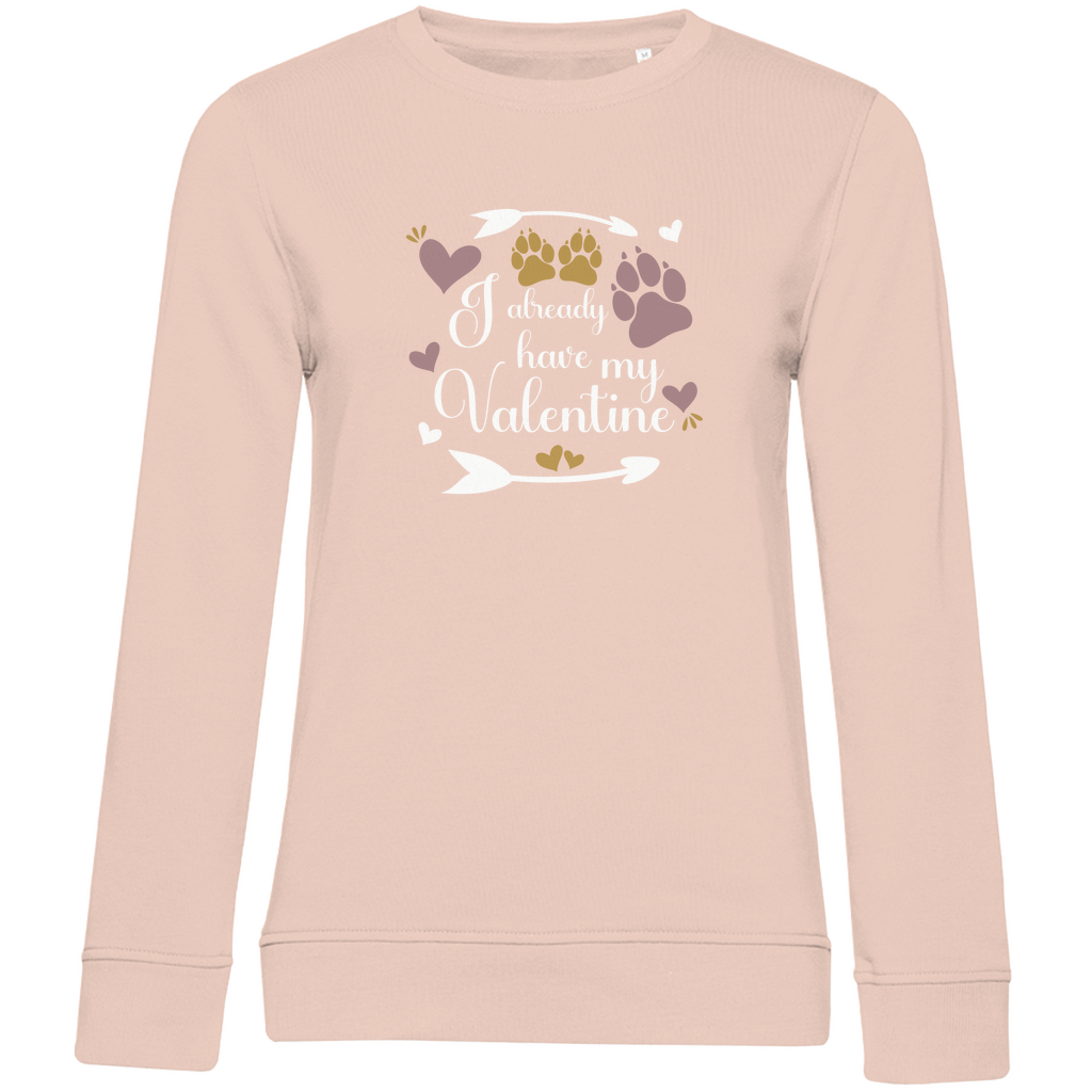 Limitiert: Meine Valentine -  Bio-Sweatshirt für Damen