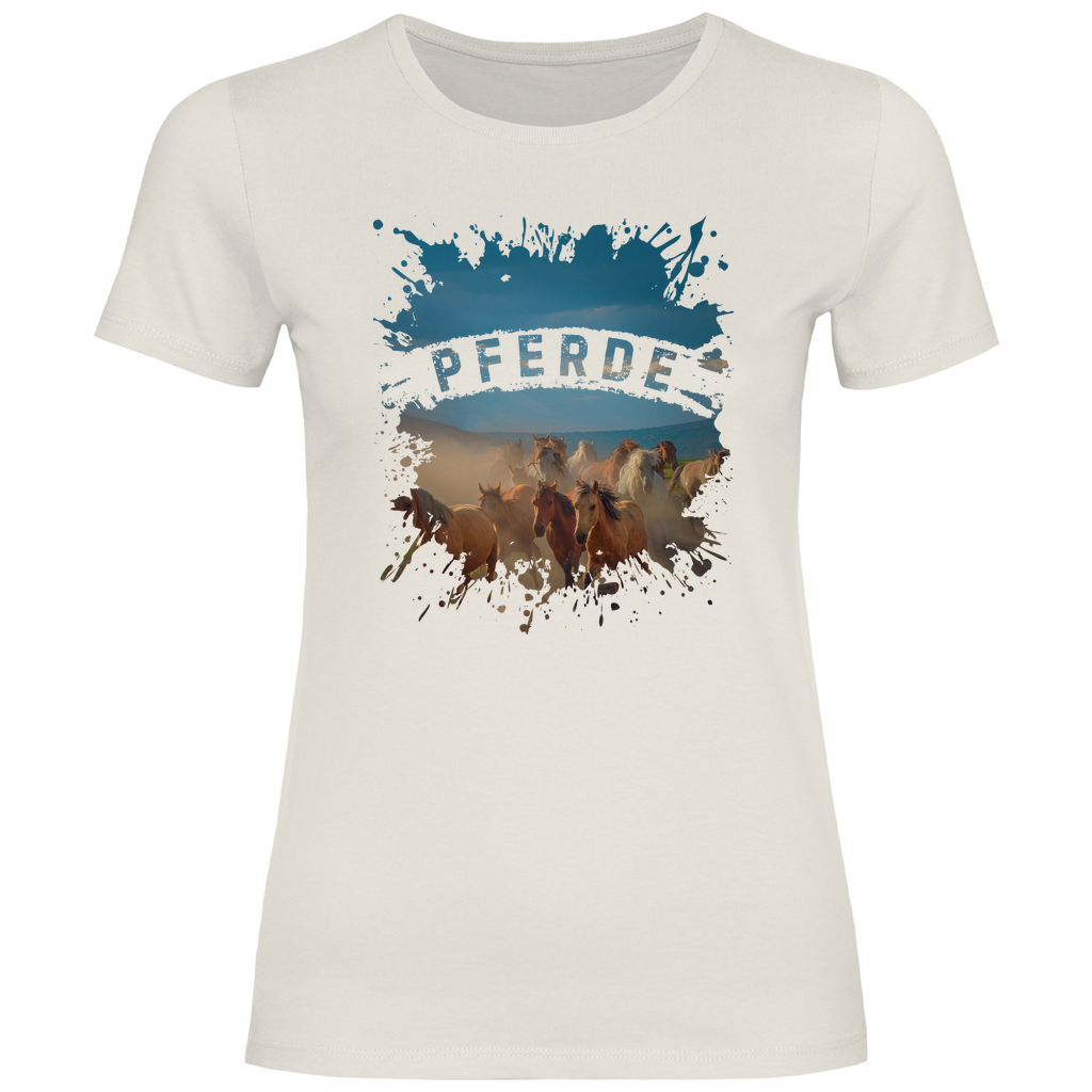 Pferdeliebe - T-Shirt für Damen