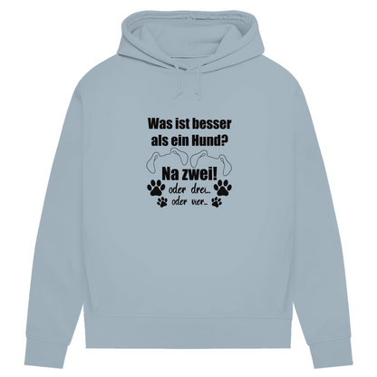 Je Mehr Desto Besser - Bio-Hoodie für Damen