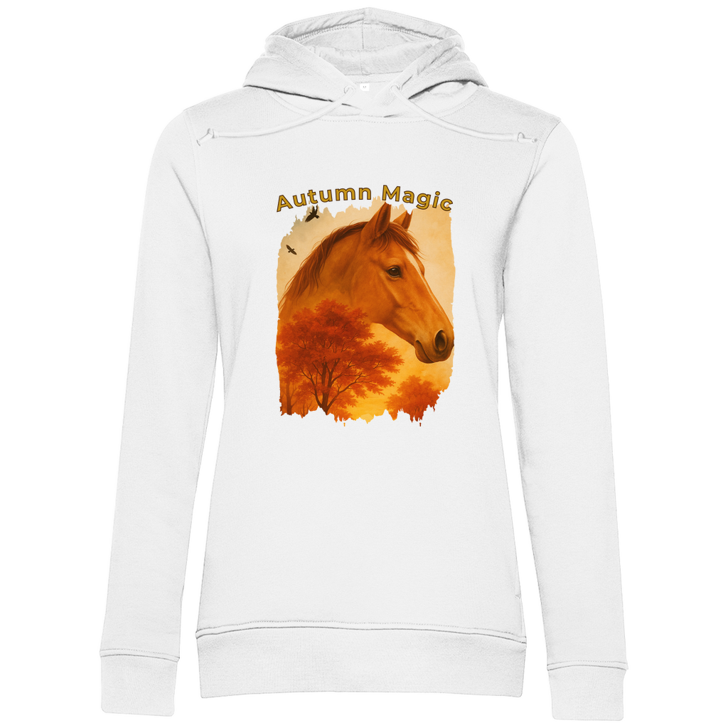 Herbstträume - Bio-Hoodie für Damen